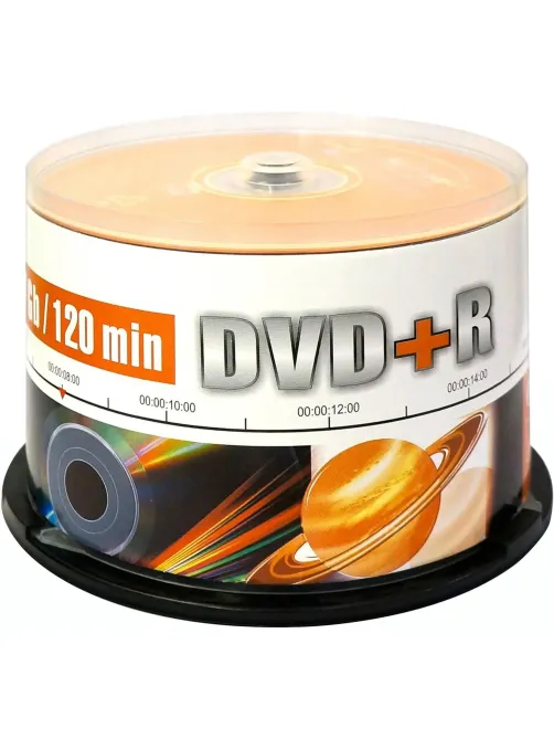 Носители информации DVD+R, 16x, Mirex, Cake/50, UL130013A1B