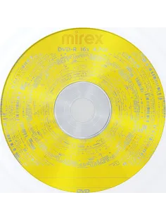 Носители информации DVD-R, 16x, Mirex, конверт/1, UL130003A1C