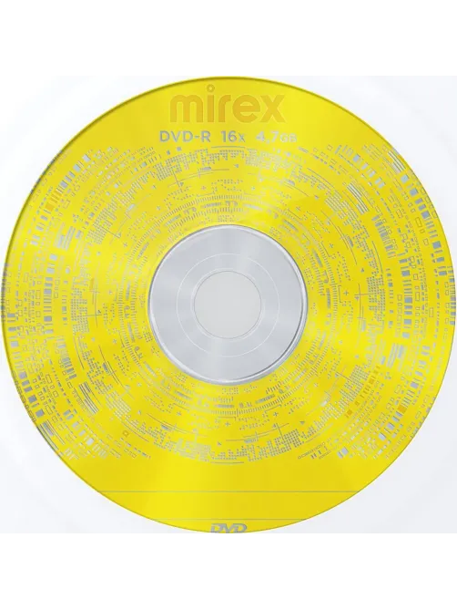 Носители информации DVD-R, 16x, Mirex, конверт/1, UL130003A1C