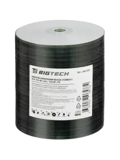 Носители информации BigTech (YCDRB007) CD-R 700 МБ/48х 100шт/уп