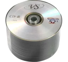 Носители информации CD-R, 52x, VS, Bulk/50, VSCDRB5003