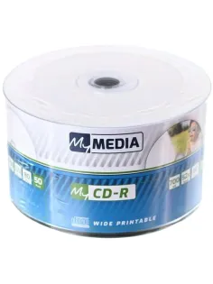 Носители информации CD-R MyMedia 700Mb 52x (50шт/уп) Printable (69206)