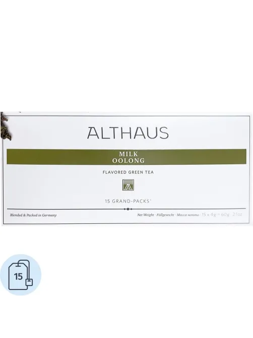 Чай Althaus Milk Oolong Grand Pack Молочный Улун, 15пак/уп (TALTHB-GP0058)