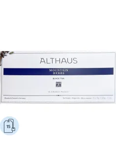 Чай Althaus черный Mountain Herbs Grand Pack, 15штх4г/уп