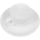 Кофейная пара Chan Wave Classic, фарфор, белая, 85мл, фк0185