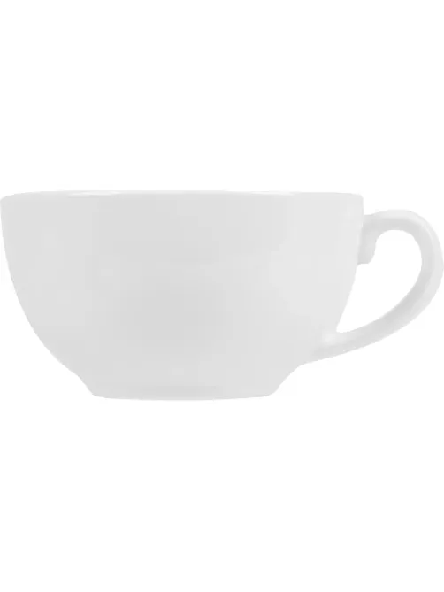 Чашка чайная 'Кунстверк';фарфор;280мл;D=109/54,H=60,L=130мм;белый 4шт/уп