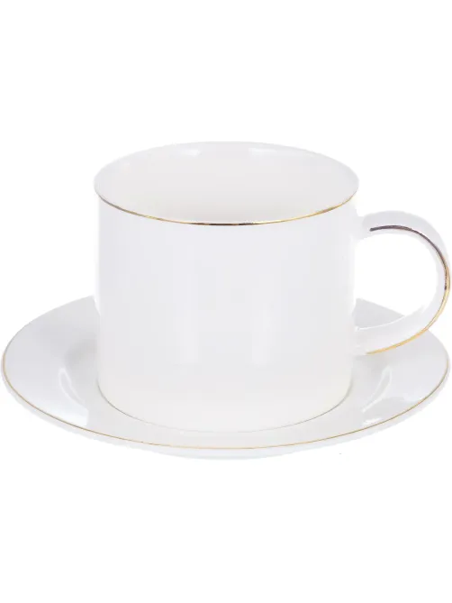 Набор чайный (12) 6чашек с блюдц.,NEW BONE CHINA,Грация подар уп 101-01038