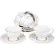 Набор чайный 12пр. White chic (6 персон) v=190мл (подарочная уп), 0970019