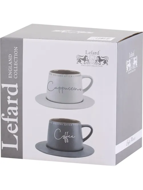 Набор Чайный Lefard Coffeemania на 2 пер. 4 пр. 320 мл, 756-477