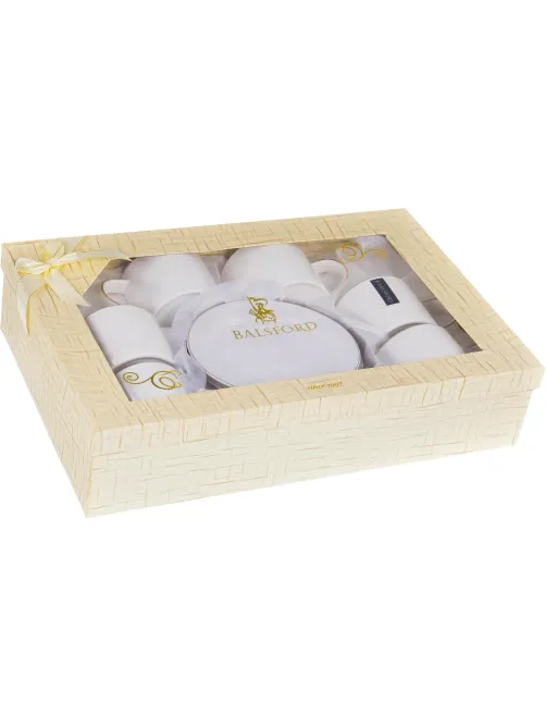 Набор чайный (12) 6чашек с блюдц.,NEW BONE CHINA,Грация подар уп 101-01038