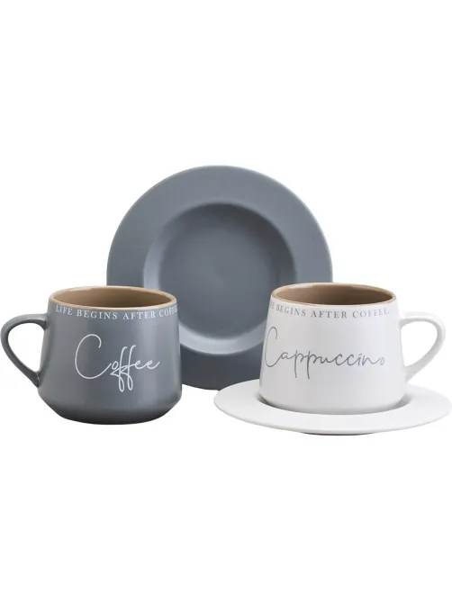 Набор Чайный Lefard Coffeemania на 2 пер. 4 пр. 320 мл, 756-477
