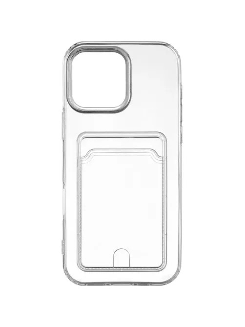 Чехол Rocket Clear Plus отд.дл.карты,iPhone16 ProMax,TPU(RCS635TT69PCP-I24)
