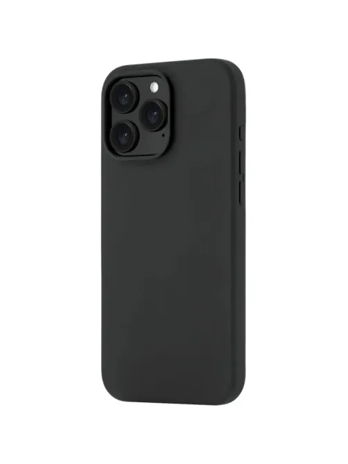 Чехол Rocket Silk iPhone16 Pro Max,solid-silicone, чёрн(RCS672BL69PSL-I24M)