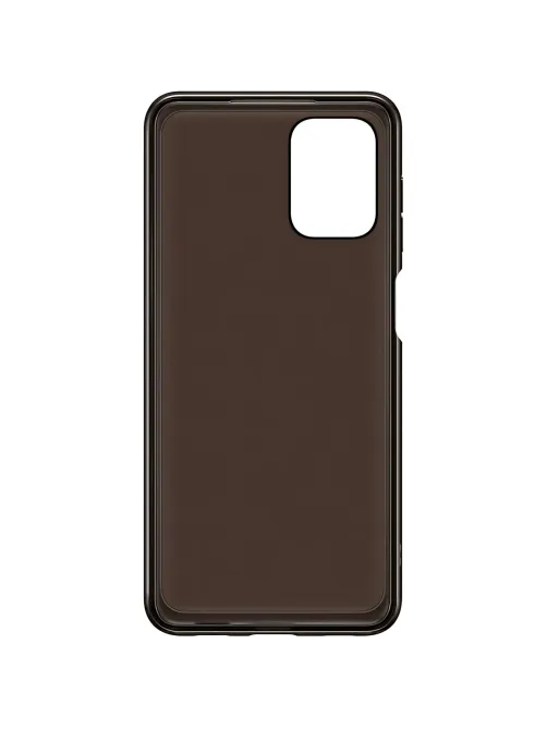 Чехол -крышка Soft Clear Cover A12, Samsung, чер, EF-QA125TBEGRU