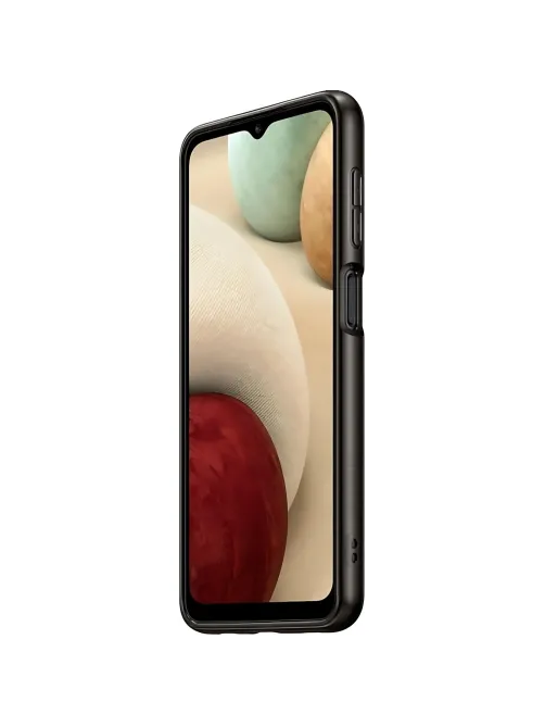 Чехол -крышка Soft Clear Cover A12, Samsung, чер, EF-QA125TBEGRU