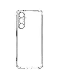 Чехол накладка PERO силикон для Samsung A17 прозрачный усиленный