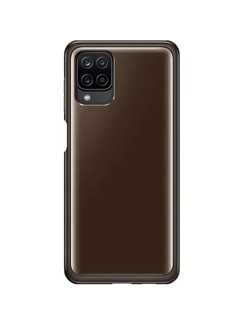 Чехол -крышка Soft Clear Cover A12, Samsung, чер, EF-QA125TBEGRU