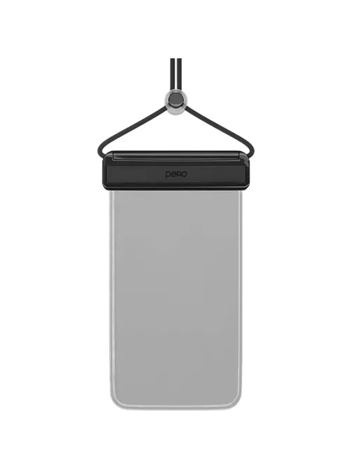 Чехол PERO влагозащитный для смартфона SB04 WATERPROOF BAG черный