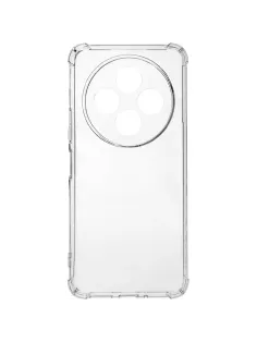 Чехол накладка PERO силикон для Xiaomi Redmi 14C прозрачный усиленный