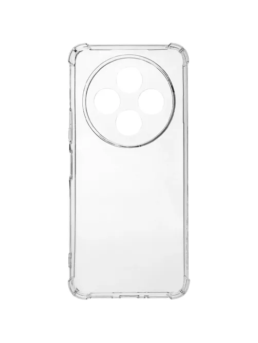 Чехол накладка PERO силикон для Xiaomi Redmi 14C прозрачный усиленный