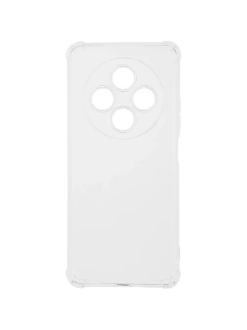 Чехол накладка PERO силикон для Xiaomi Poco C75 прозрачный усиленный