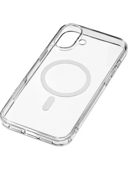 Чехол uBear Real Mag Case,защитн,iPhone16 Plus,усил.прозр(CS397TT67RL-I24M)