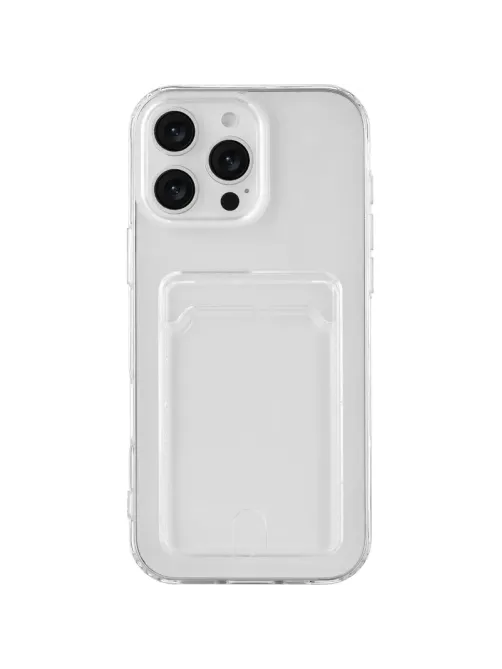 Чехол Rocket Clear Plus отд.дл.карты,iPhone16 ProMax,TPU(RCS635TT69PCP-I24)