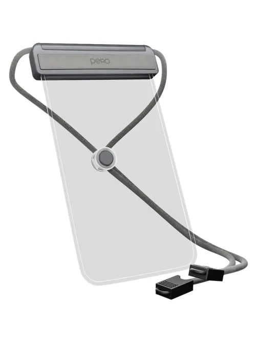 Чехол PERO влагозащитный для смартфона SB04 WATERPROOF BAG серый