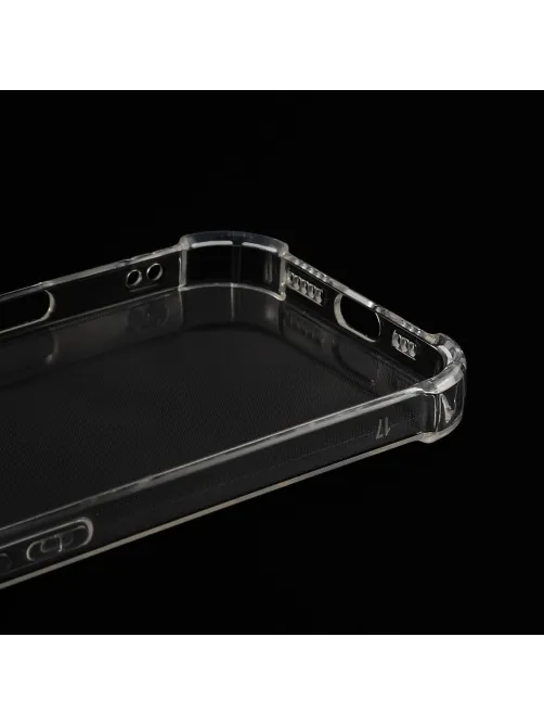 Чехол RedLine iBox Crystal для iPhone 17, с усил.углами, силикон, прозр
