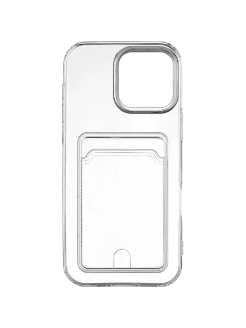 Чехол Rocket Clear Plus отд.дл.карты,iPhone16 ProMax,TPU(RCS635TT69PCP-I24)