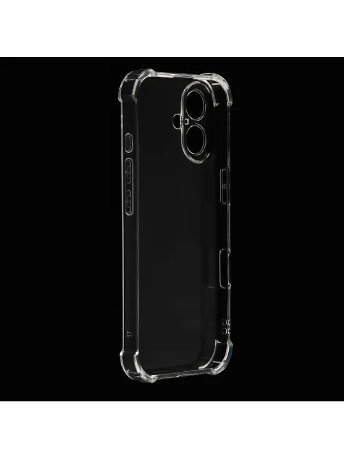 Чехол RedLine iBox Crystal для iPhone 17, с усил.углами, силикон, прозр