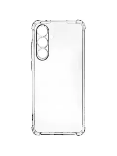 Чехол накладка PERO силикон для Samsung A56 прозрачный усиленный