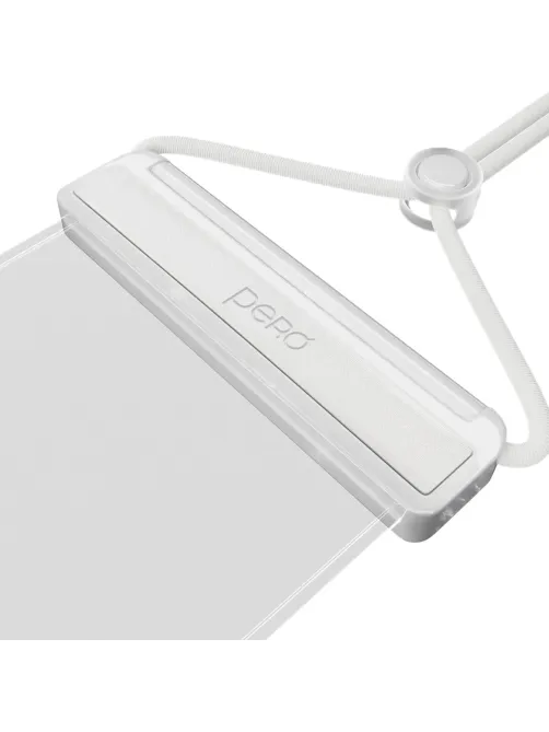 Чехол PERO влагозащитный для смартфона SB04 WATERPROOF BAG белый