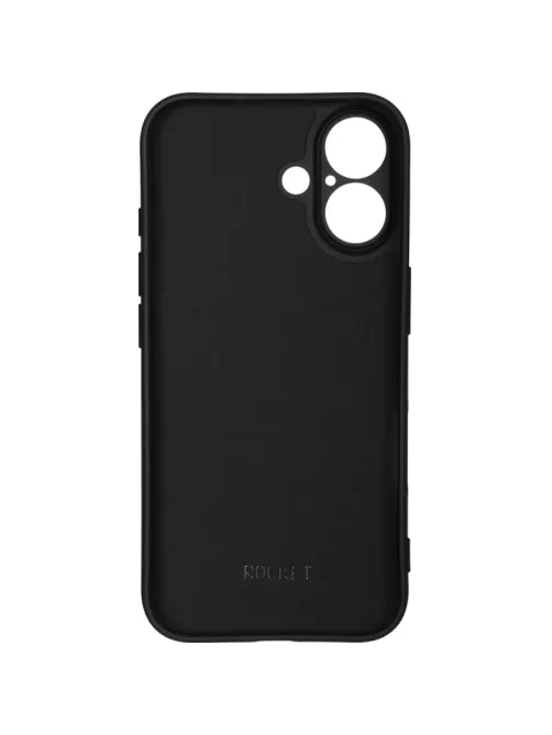 Чехол Rocket Sense iPhone 16, soft-touch матов, TPU, чёрн(RCS644BL61SN-I24)