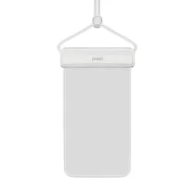 Чехол PERO влагозащитный для смартфона SB04 WATERPROOF BAG белый
