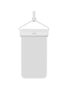 Чехол PERO влагозащитный для смартфона SB04 WATERPROOF BAG белый