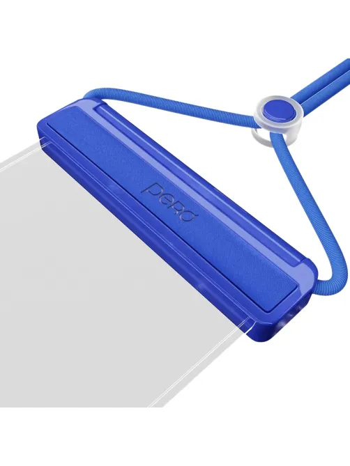 Чехол PERO влагозащитный для смартфона SB04 WATERPROOF BAG синий
