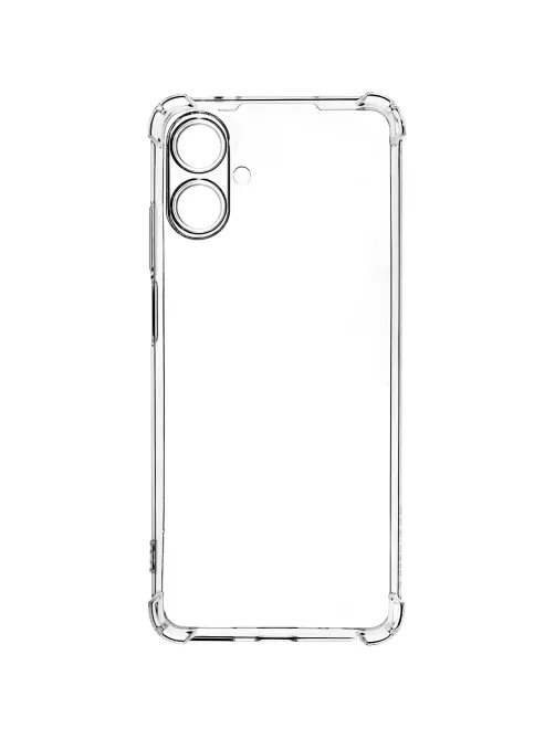 Чехол накладка PERO силикон для Samsung A07 прозрачный усиленный
