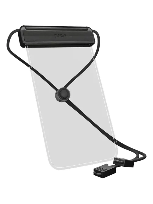 Чехол PERO влагозащитный для смартфона SB04 WATERPROOF BAG черный