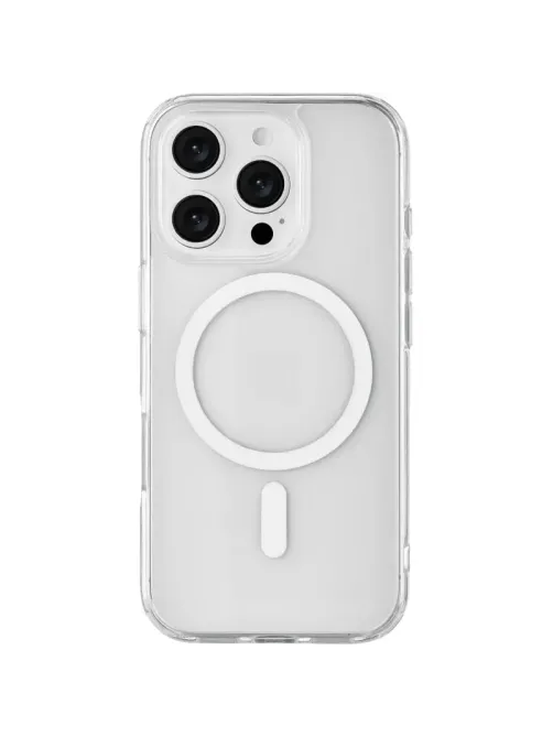 Чехол uBear Real Mag Case,защитн.iPhone16 Pro,усил.прозр(CS396TT63PRL-I24M)