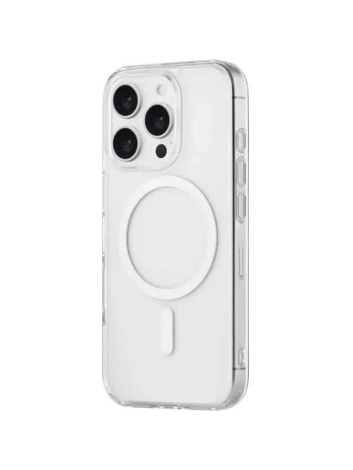 Чехол uBear Real Mag Case,защитн.iPhone16 Pro,усил.прозр(CS396TT63PRL-I24M)