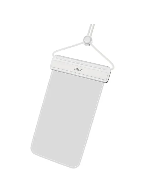 Чехол PERO влагозащитный для смартфона SB04 WATERPROOF BAG белый