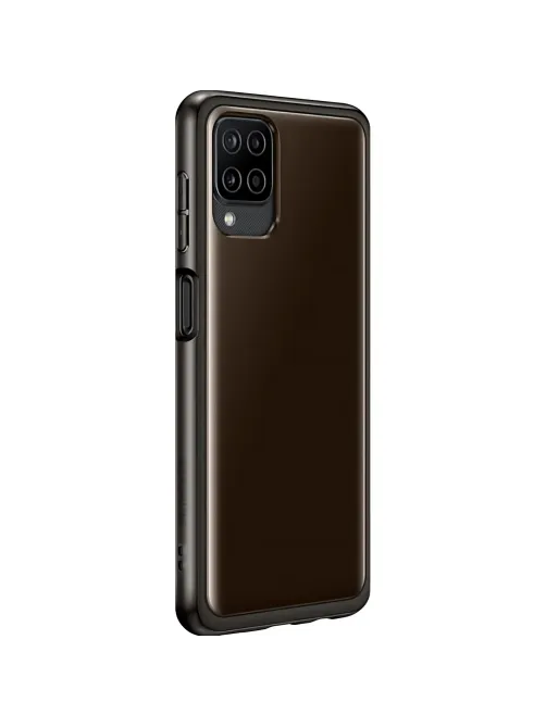 Чехол -крышка Soft Clear Cover A12, Samsung, чер, EF-QA125TBEGRU