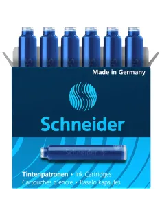 Картридж чернильный для перьевой ручки  SCHNEIDER син. 6шт./уп. Германия