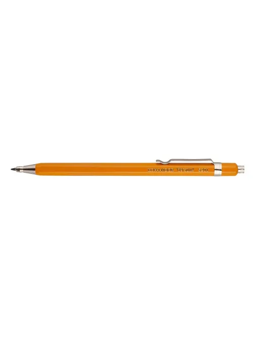 Карандаш цанговый VERSATIL 5201 2мм металлич желтый,клип,блист 5201CN1004BL