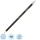 Карандаш чернографитный Kores шестигранный HB с ластиком