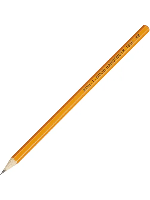Карандаш чернографитный KOH-I-NOOR HB б/ласт 1696/06 набор 6шт