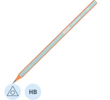 Карандаш чернографитный Attache Orange Ray HB б/ласт пластик оранж/голуб