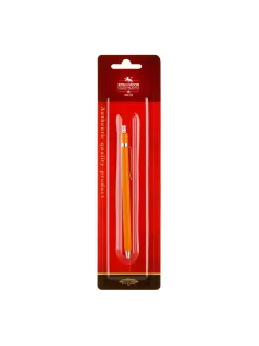 Карандаш цанговый VERSATIL 5201 2мм металлич желтый,клип,блист 5201CN1004BL