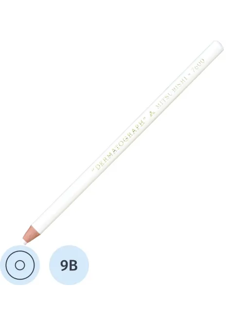 Карандаш восковый DERMATOGRAPH P-7600, белый, 1,0-4,4мм NEW 161788